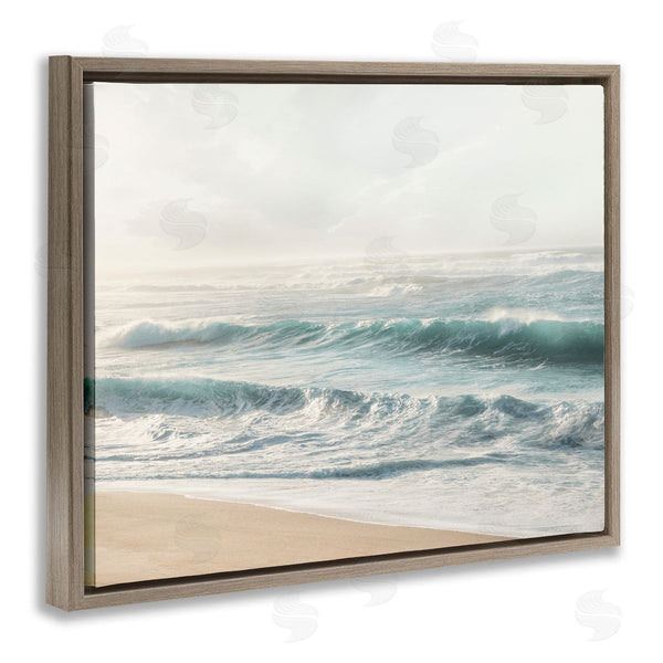 Stupell Industries Mike Calascibetta | Distant Beach View
