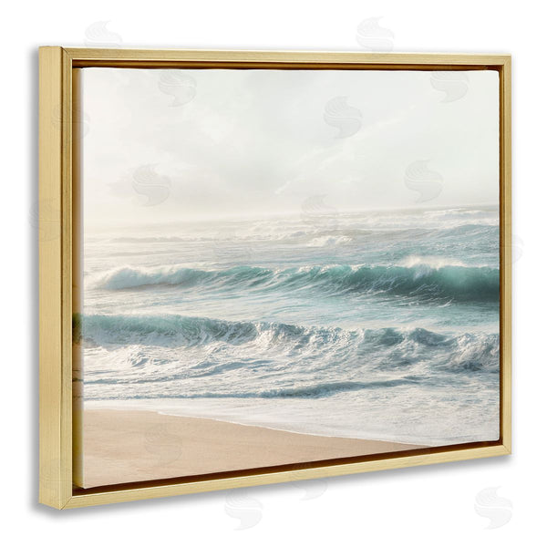 Stupell Industries Mike Calascibetta | Distant Beach View