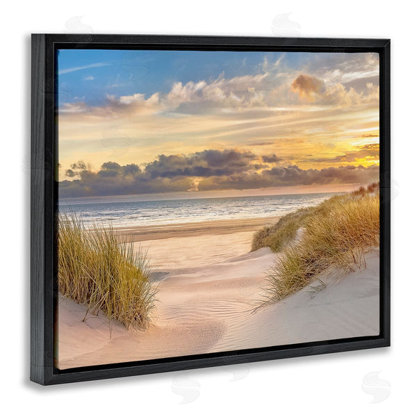 Stupell Industries Mike Calascibetta | Serene Beach Between Dunes