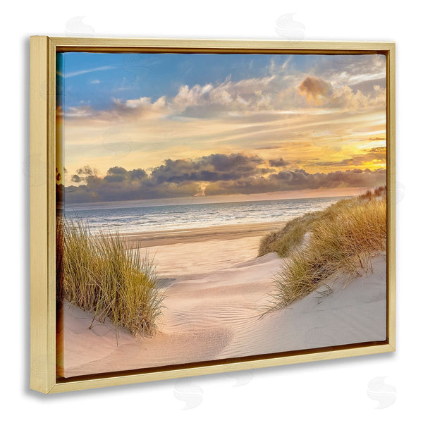 Stupell Industries Mike Calascibetta | Serene Beach Between Dunes