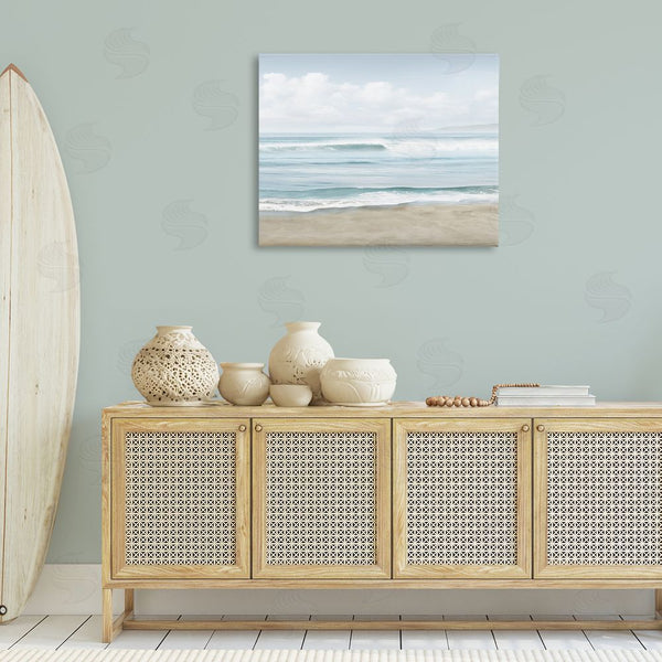 Stupell Industries Mike Calascibetta | Soothing Beach Waves Wall Art
