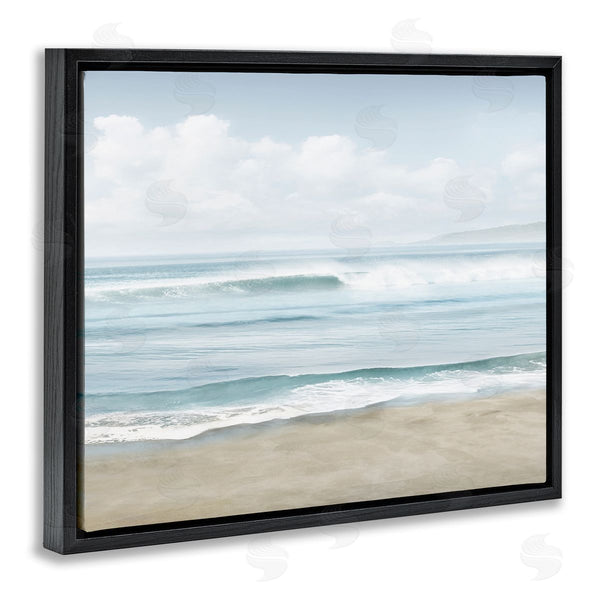 Stupell Industries Mike Calascibetta | Soothing Beach Waves Wall Art