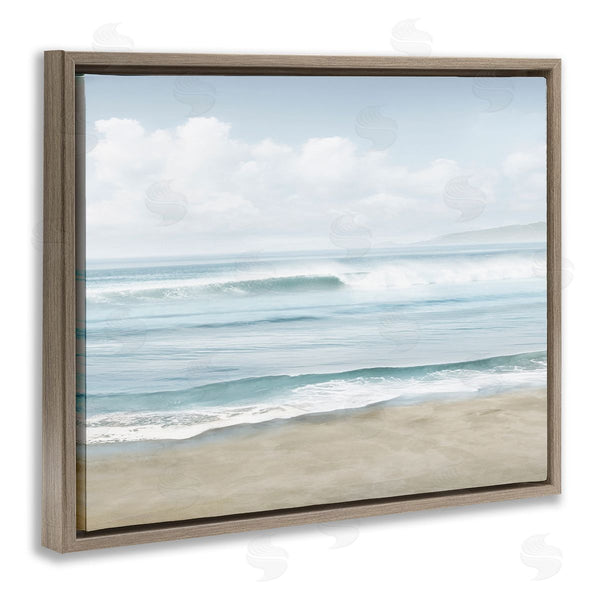 Stupell Industries Mike Calascibetta | Soothing Beach Waves Wall Art