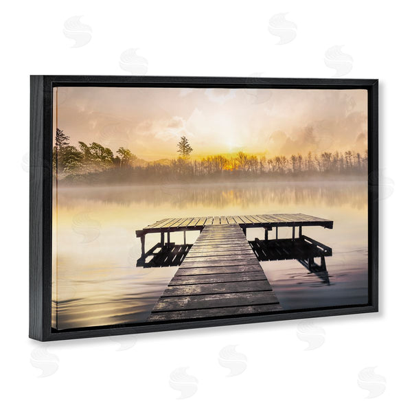 Stupell Industries Mike Calascibetta | Summer Sunrise Dock
