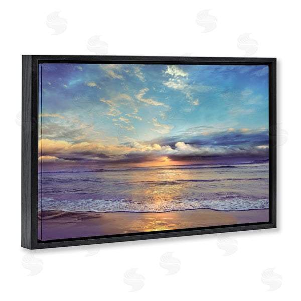 Stupell Industries Mike Calascibetta | Sun Rays On Beach Shore