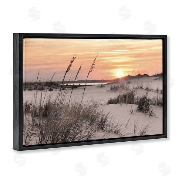 Stupell Industries Mike Jones | Peachy Seashore Sunset