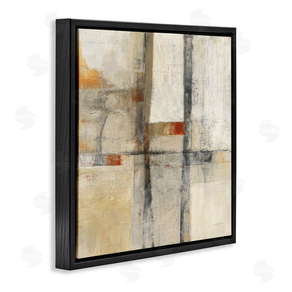 Stupell Industries Mike Schick | Beige Geometric Abstraction