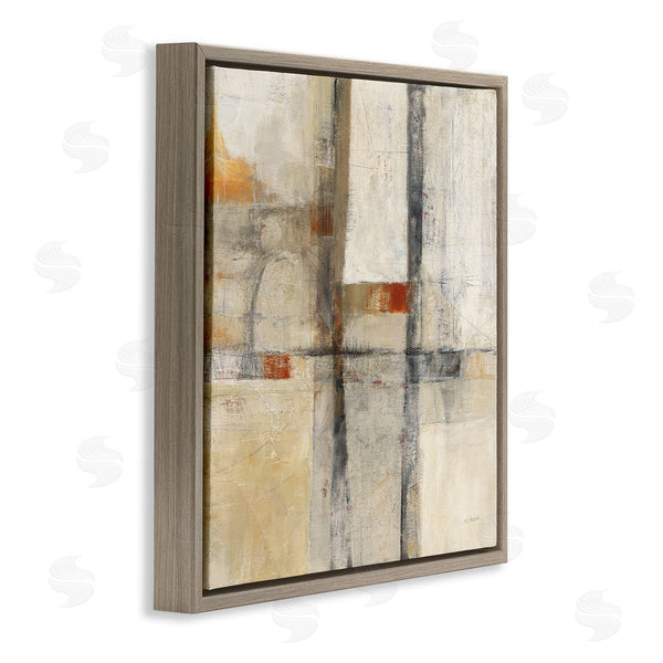 Stupell Industries Mike Schick | Beige Geometric Abstraction