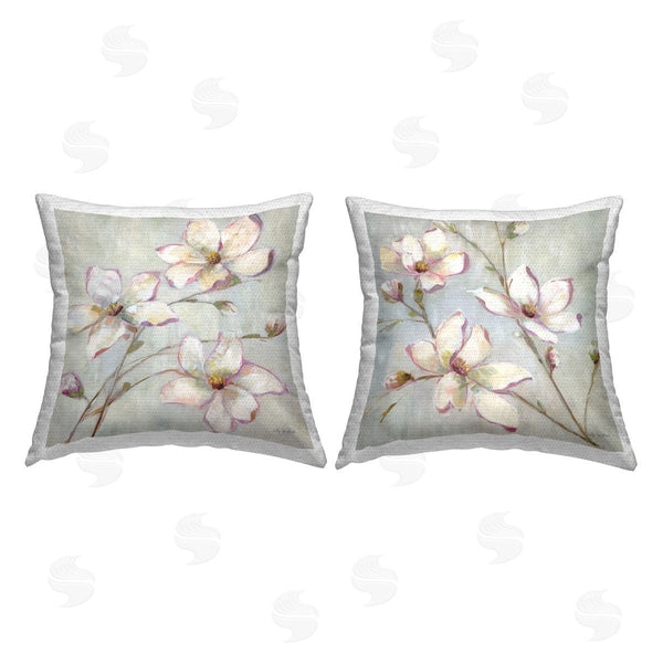 Stupell Industries Mike Schick | Spring Tree Blooms Printed Throw Pillow Set