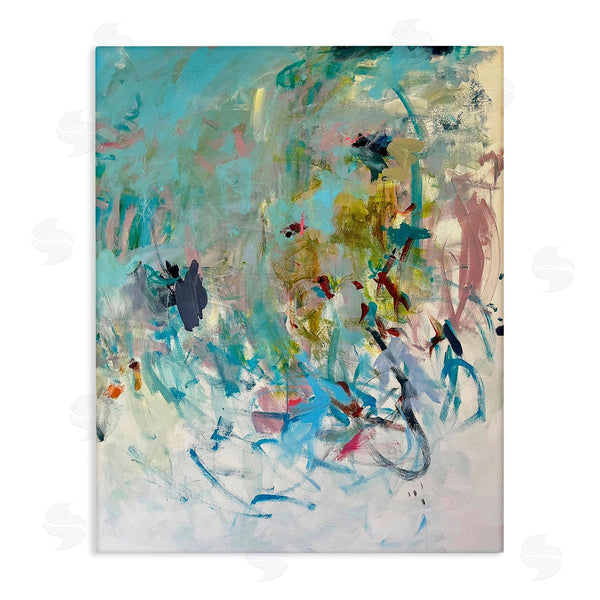 stupell industries Mila Apperlo | Chaotic Ombre Scribble Wall Art
