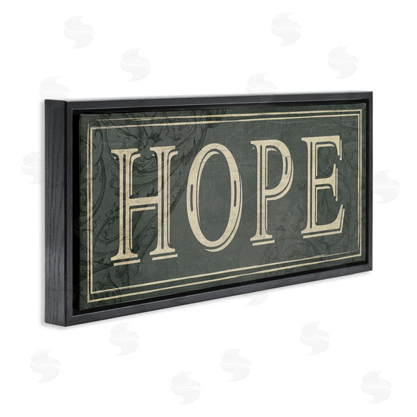 Stupell Industries Milli Villa | Elegant Hope Green Vine Details
