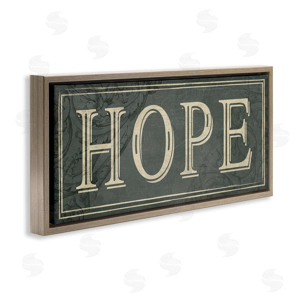Stupell Industries Milli Villa | Elegant Hope Green Vine Details