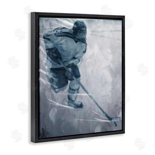 Stupell Industries Milli Villa | Hockey Player On Ice Wall Art