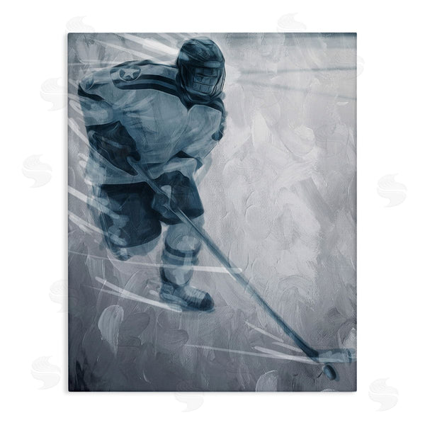 stupell industries Milli Villa | Hockey Player on Ice Wall Art