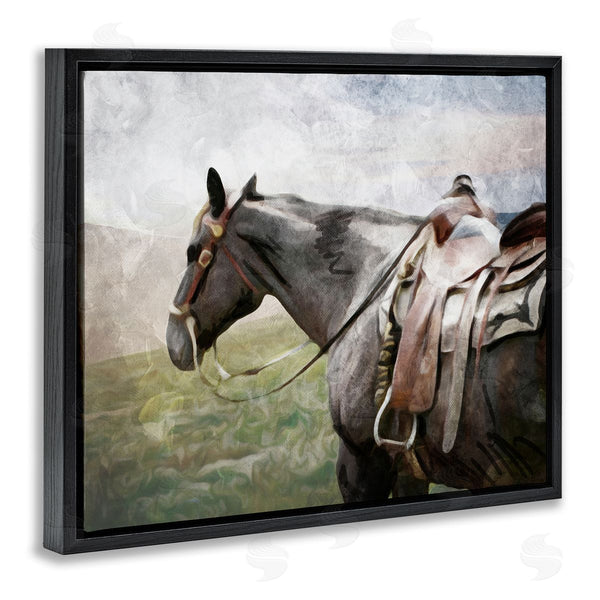 Stupell Industries Milli Villa | Horse Riding Farm Landscape