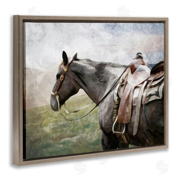 Stupell Industries Milli Villa | Horse Riding Farm Landscape