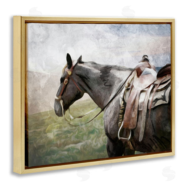 Stupell Industries Milli Villa | Horse Riding Farm Landscape