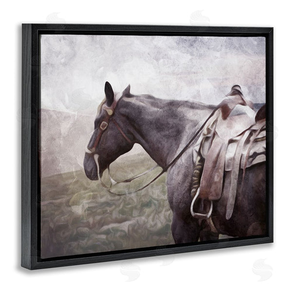 Stupell Industries Milli Villa | Horse With Saddle Wall Art