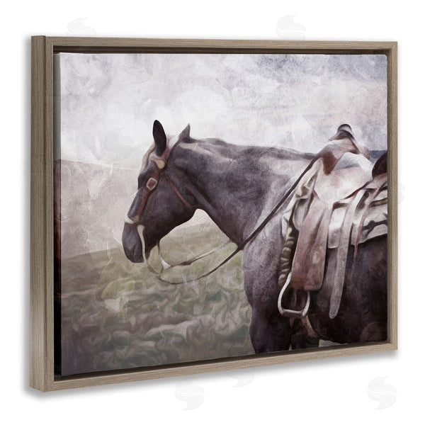 Stupell Industries Milli Villa | Horse With Saddle Wall Art