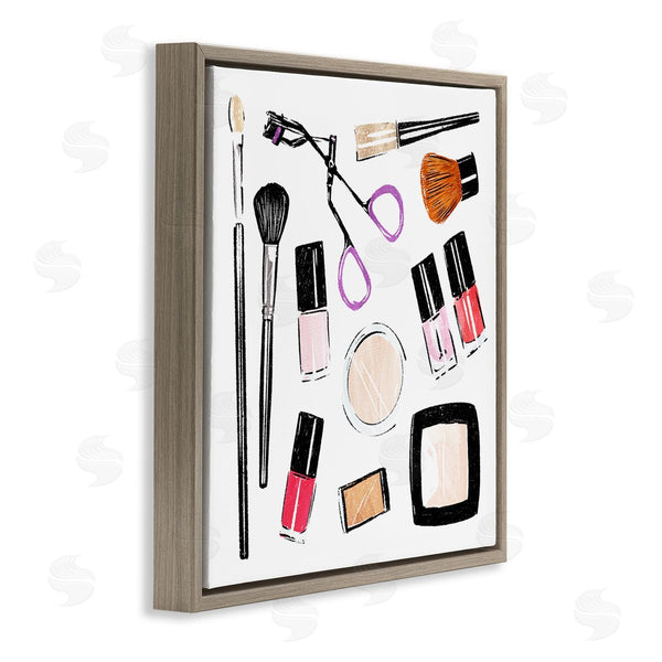 Stupell Industries Milli Villa | Make Up Tools Beauty