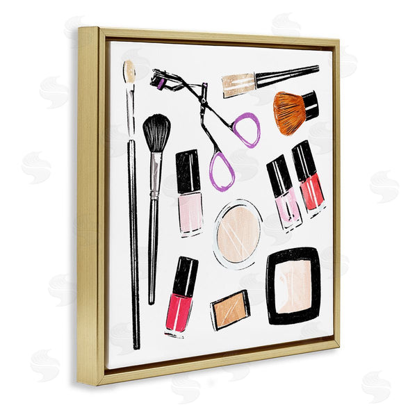 Stupell Industries Milli Villa | Make Up Tools Beauty