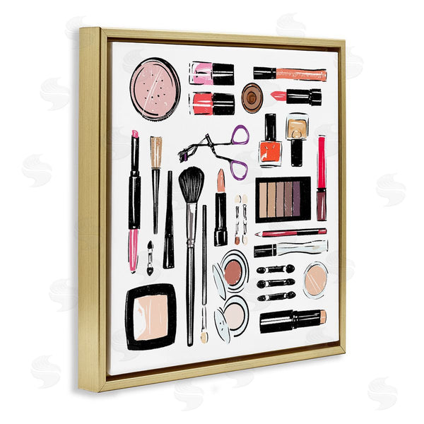 Stupell Industries Milli Villa | Make Up Tools Fashion