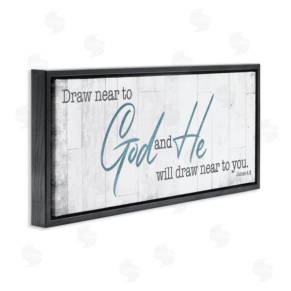 Stupell Industries Milli Villa | Near To God Charming Proverb Wall Art