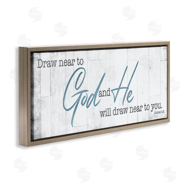 Stupell Industries Milli Villa | Near To God Charming Proverb Wall Art