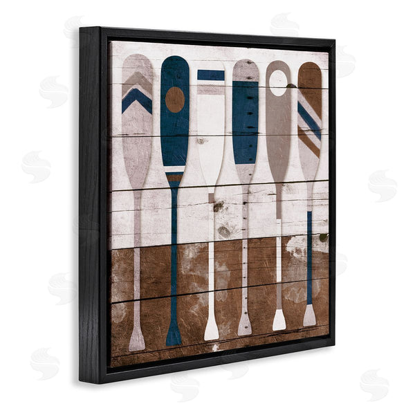 Stupell Industries Milli Villa | Rustic Ocean Paddle Ores Wall Art