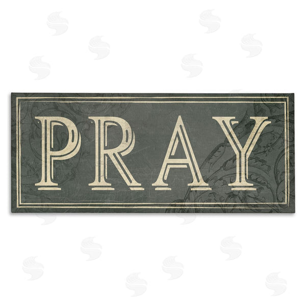 stupell industries Milli Villa | Spiritual Pray Green Vine Detailing