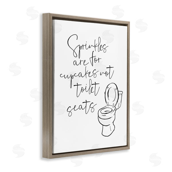 Stupell Industries Milli Villa | Sprinkles Funny Ink Drawing