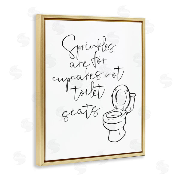 Stupell Industries Milli Villa | Sprinkles Funny Ink Drawing