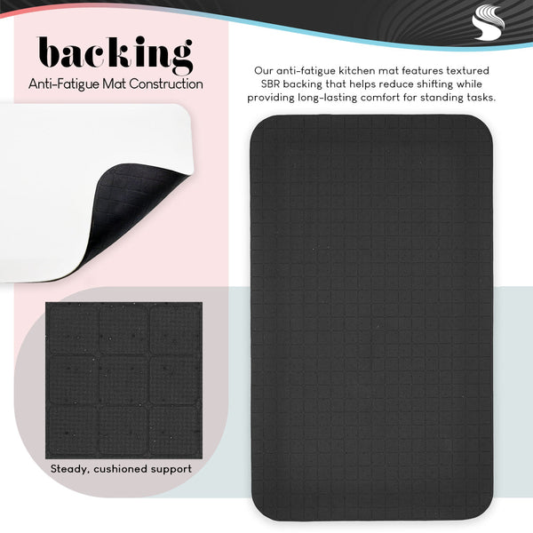 Stupell Industries Milli Villa | Various Rustic Oars Patterns Anti-Fatigue Mat