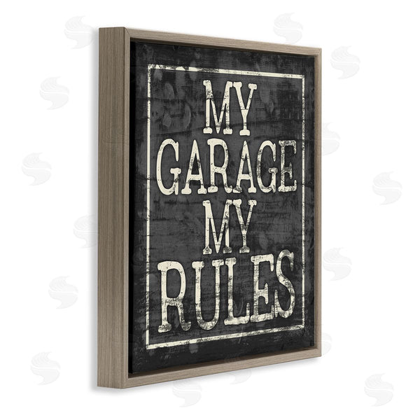 Stupell Industries Misty Michelle | My Garage My Rules