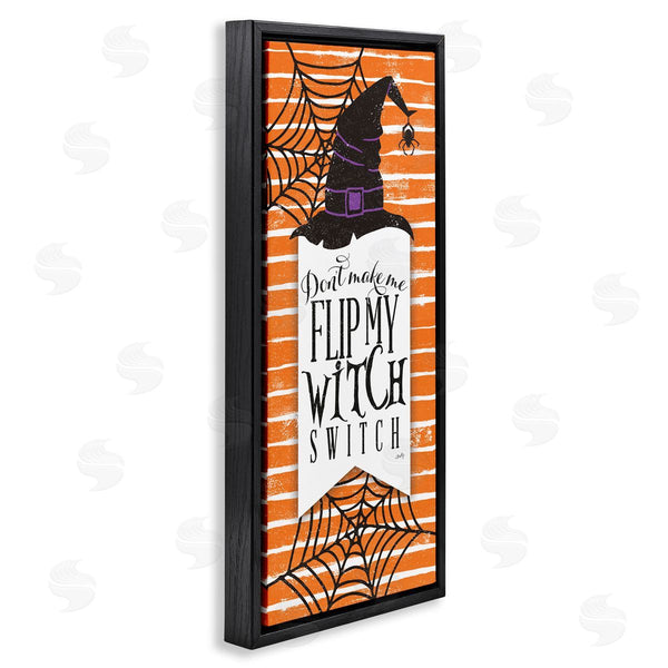 Stupell Industries Misty Michelle | Witch Switch & Spider Webs Wall Art