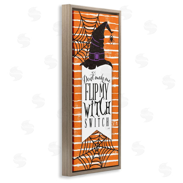 Stupell Industries Misty Michelle | Witch Switch & Spider Webs Wall Art