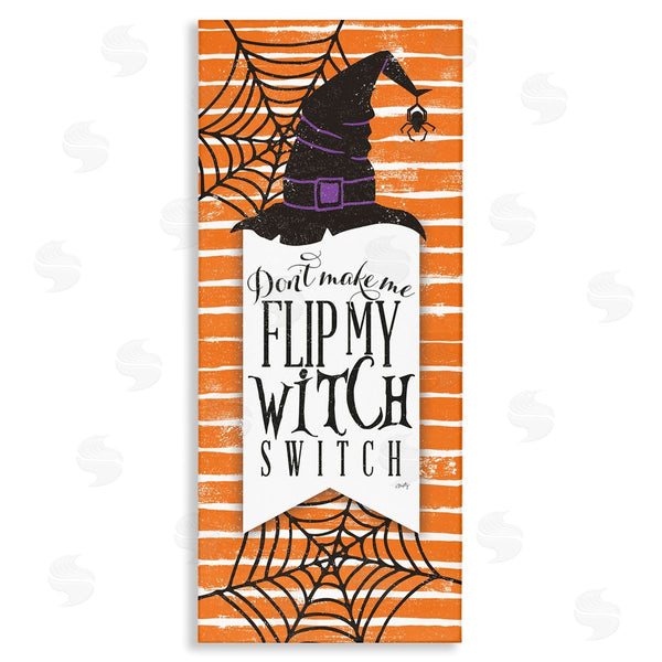 stupell industries Misty Michelle | Witch Switch & Spider Webs Wall Art