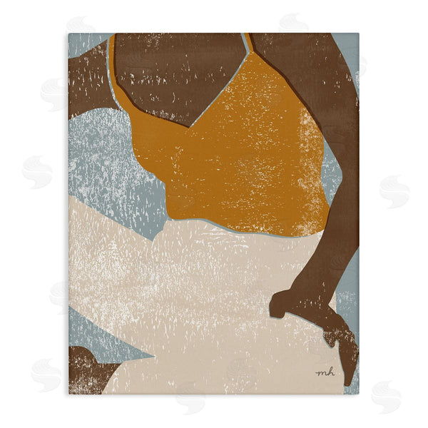 stupell industries Moira Hershey | Boho Relaxing Sitting Person