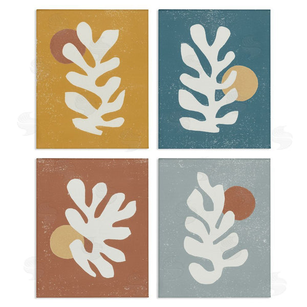 stupell industries Moira Hershey | Fluid Matisse Inspired Plants Abstract Wall Art