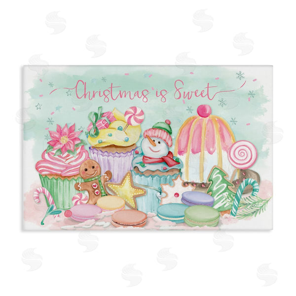 stupell industries Mollie B. | Christmas Is Sweet Festive Desserts