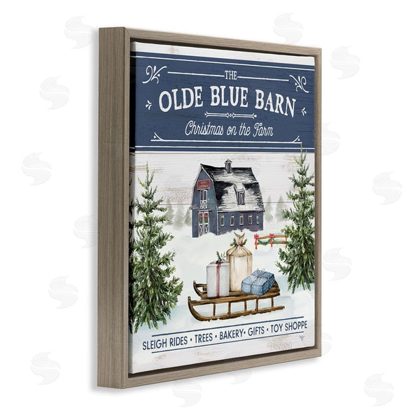 Stupell Industries Mollie B. | Christmas On Farm Phrase