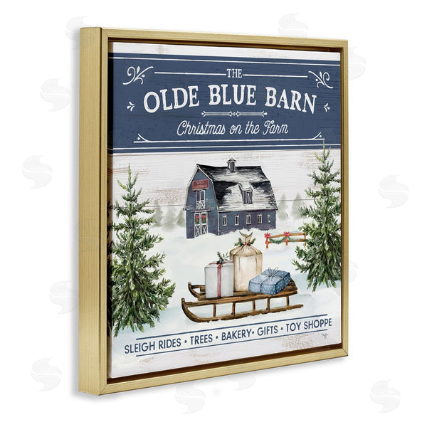 Stupell Industries Mollie B. | Christmas On Farm Phrase