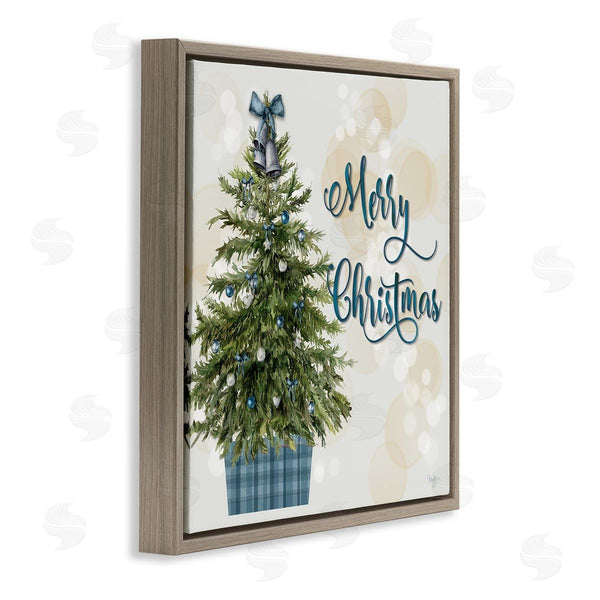Stupell Industries Mollie B. | Christmas Tree In Plaid Stand