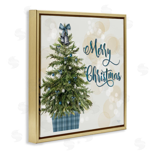 Stupell Industries Mollie B. | Christmas Tree In Plaid Stand