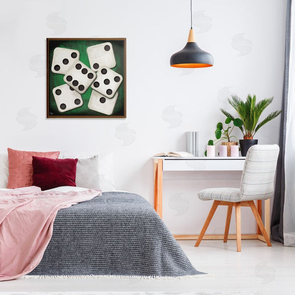 Stupell Industries Mollie B. | Dice On Casino Table Wall Art