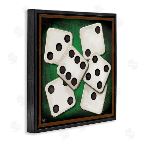 Stupell Industries Mollie B. | Dice On Casino Table Wall Art