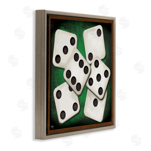 Stupell Industries Mollie B. | Dice On Casino Table Wall Art