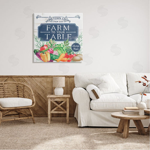Stupell Industries Mollie B. | Farm To Table Crops Wall Art