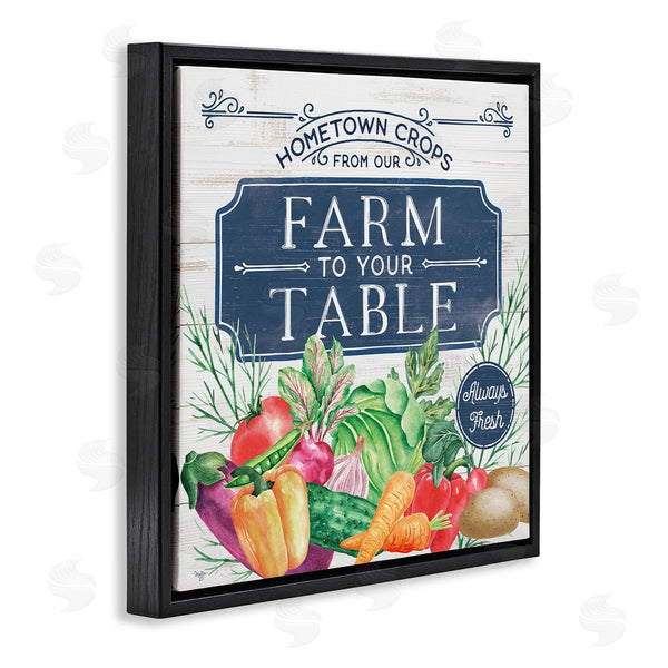 Stupell Industries Mollie B. | Farm To Table Crops Wall Art