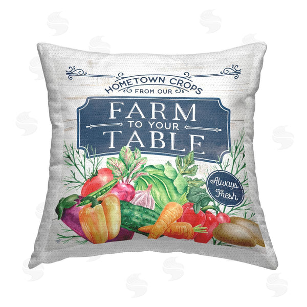 Stupell Industries Mollie B. | Farm To Table Produce Printed Throw Pillow